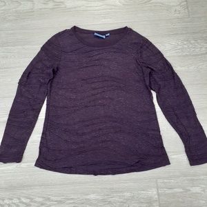 3 for $20 Simply Vera long sleeve purple blouse